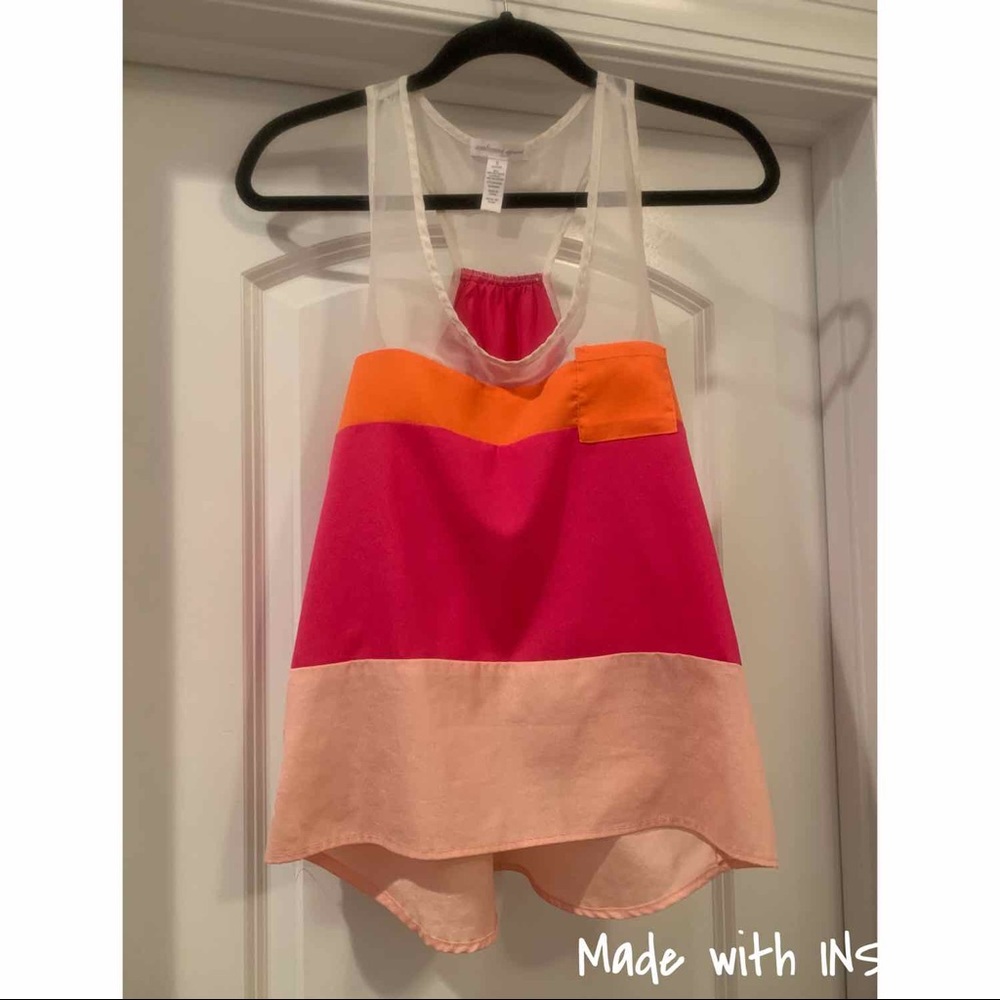 🌈Colorblock tank🌈